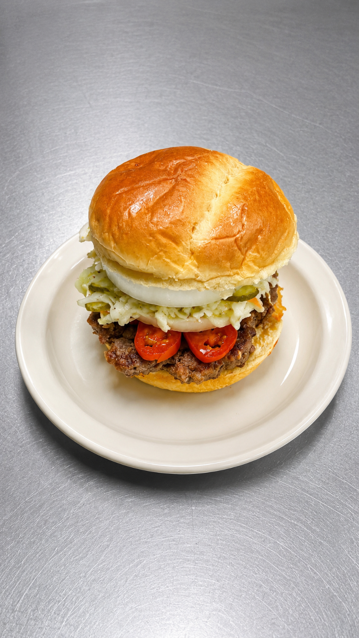 Pitt Boss Burger Only.