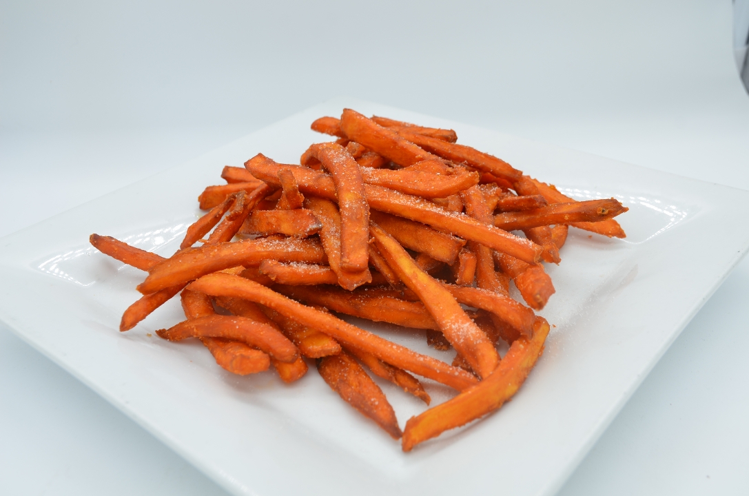 SWEET POTATO FRIES.