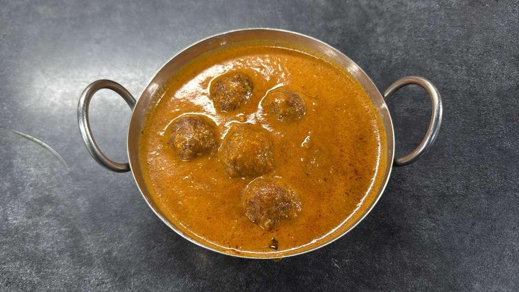 Malai Kofta (With Rice).