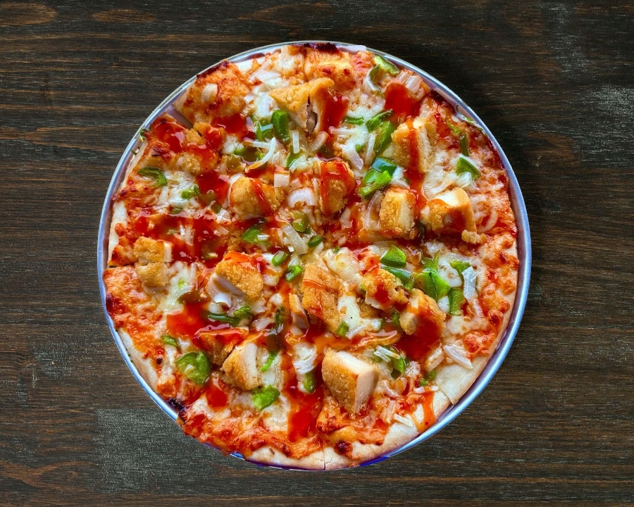 Tropical Mango Pizza.