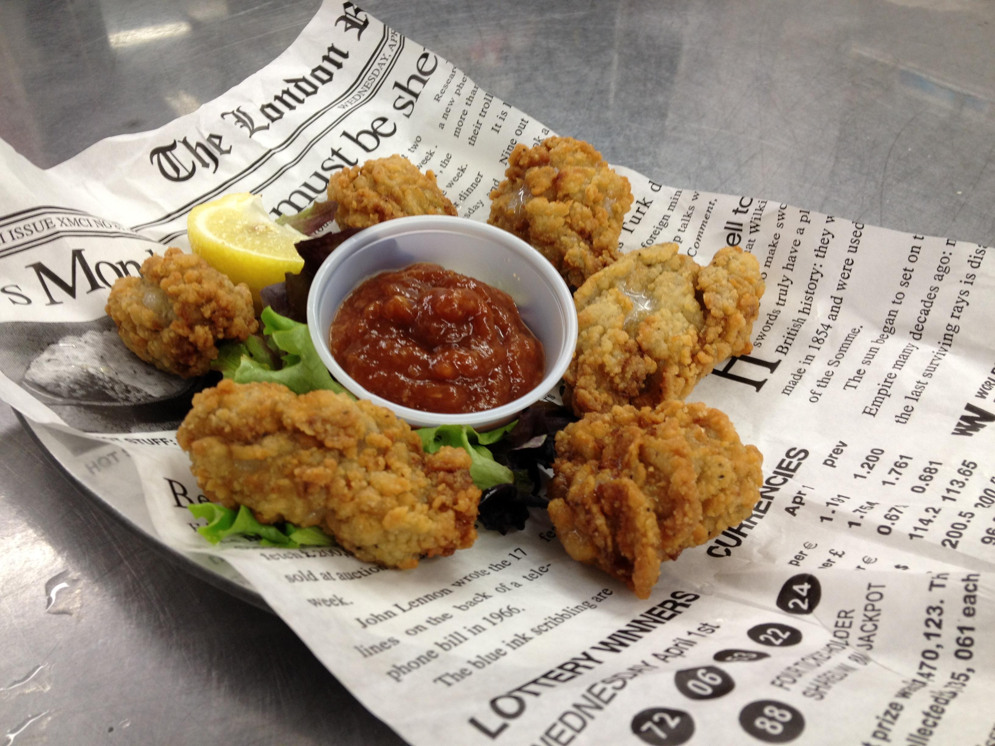 Oysters.
