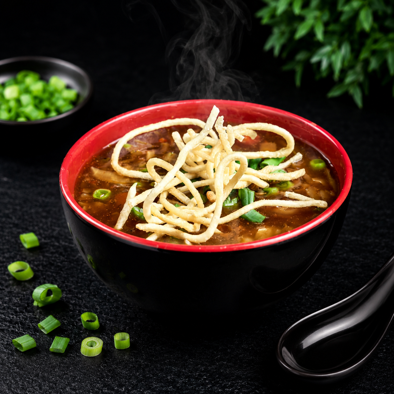 Veg Manchow Soup.