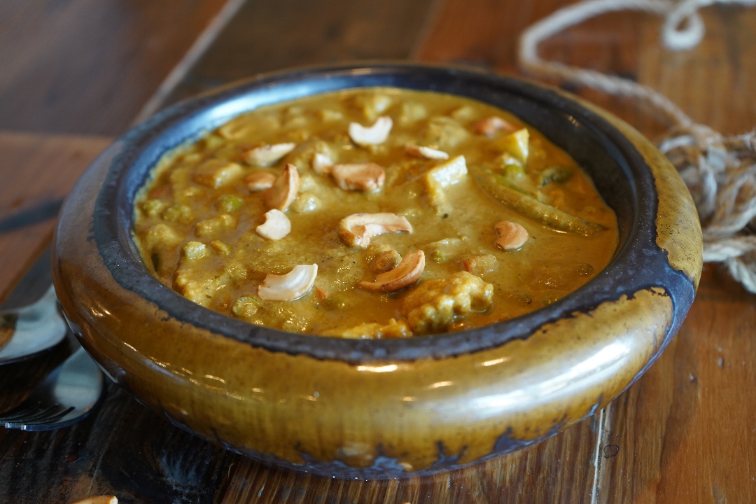 Chicken Korma (Indian lunch).