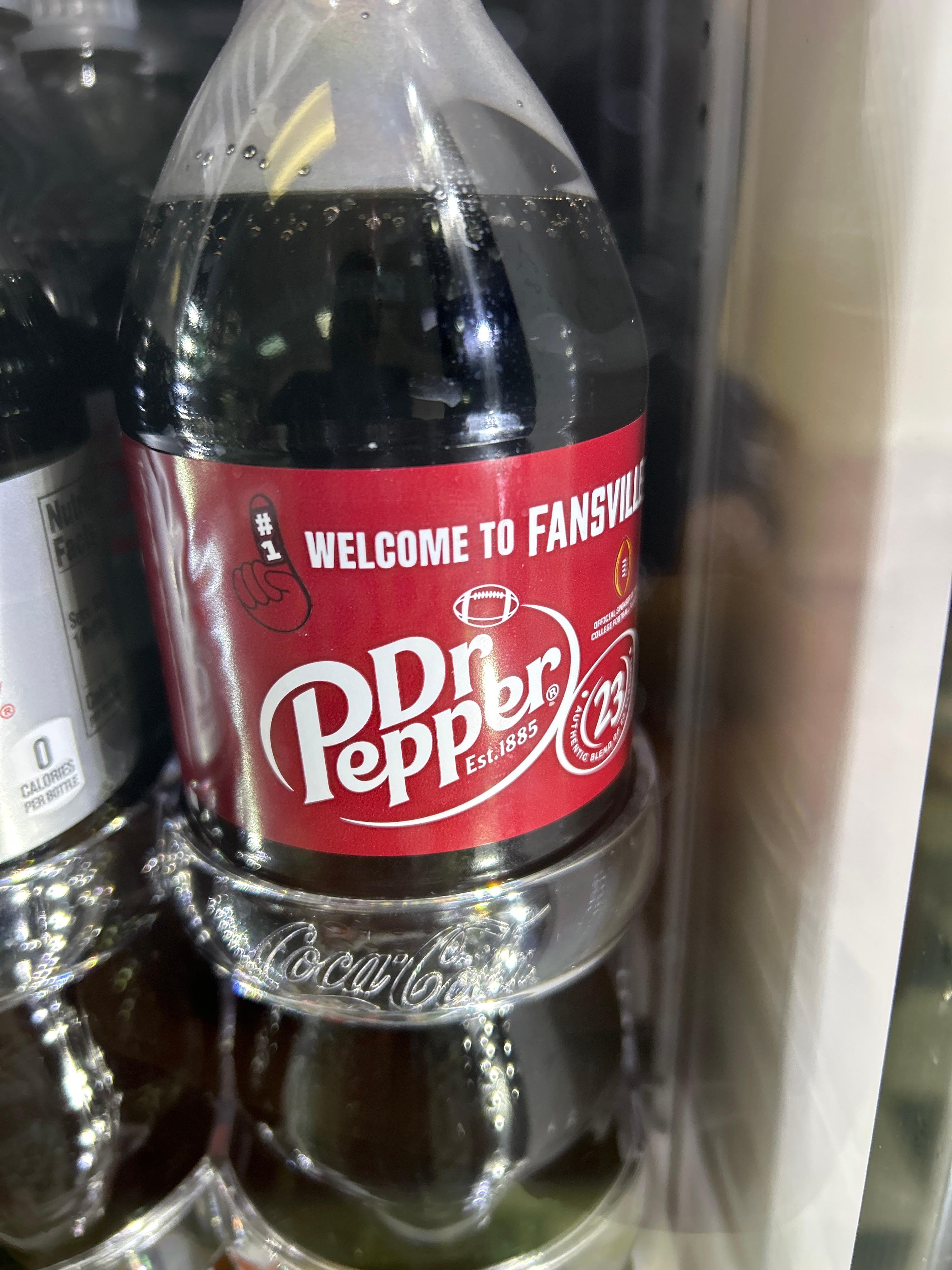Dr Pepper Bottle.