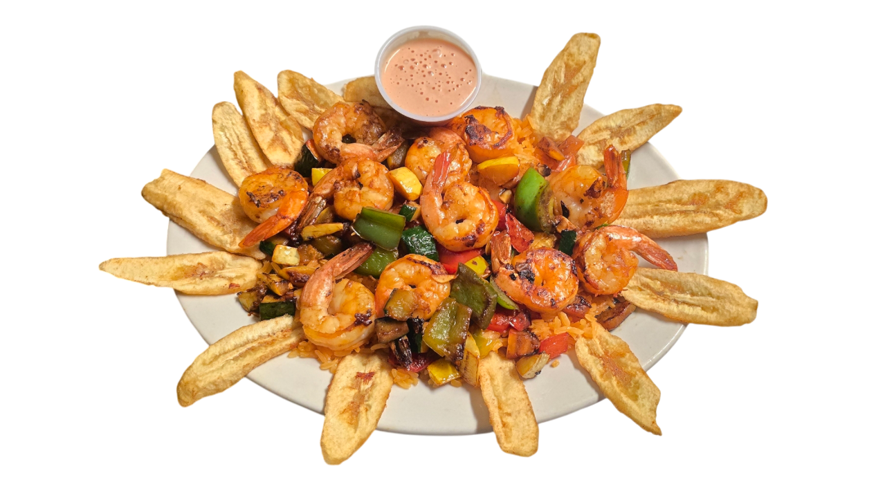 Arroz Con Camarones.