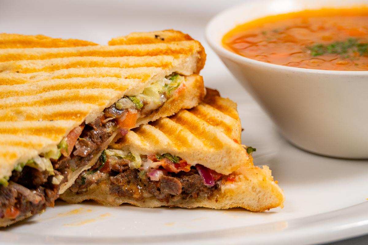 Steak Panini.