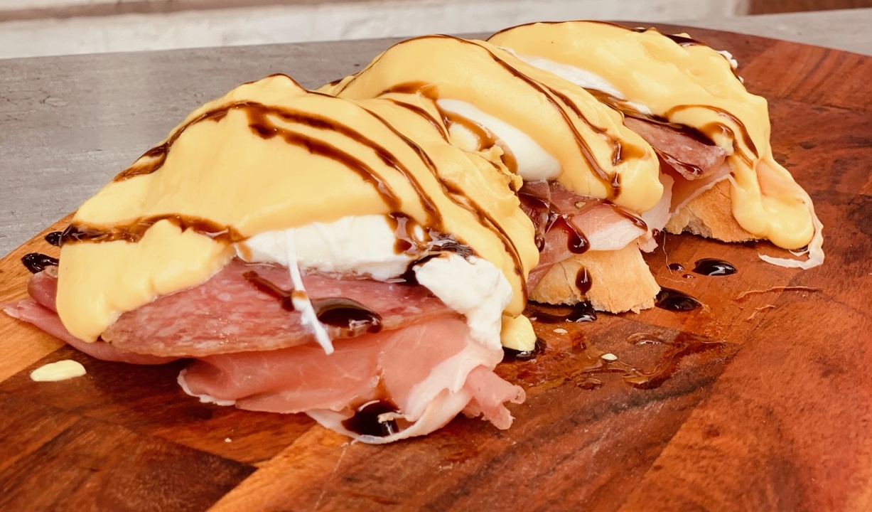 #57E Italian Benedict.