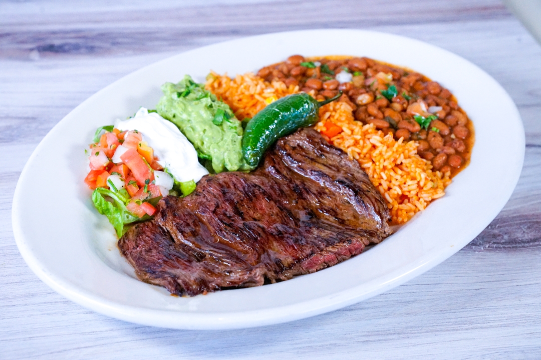 Carne Asada Platter.