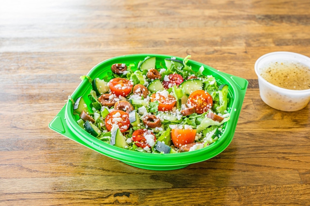 Greek side salad.