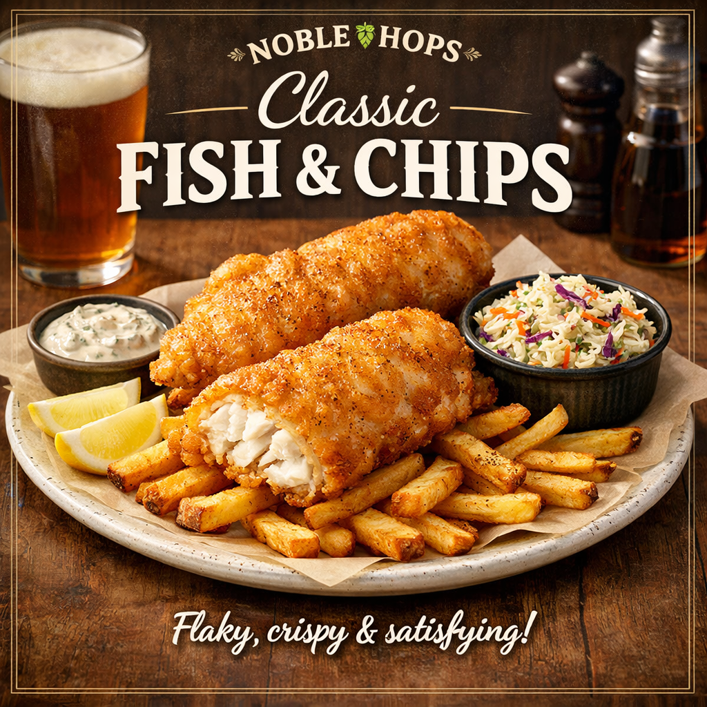 Classic Fish & Chips.