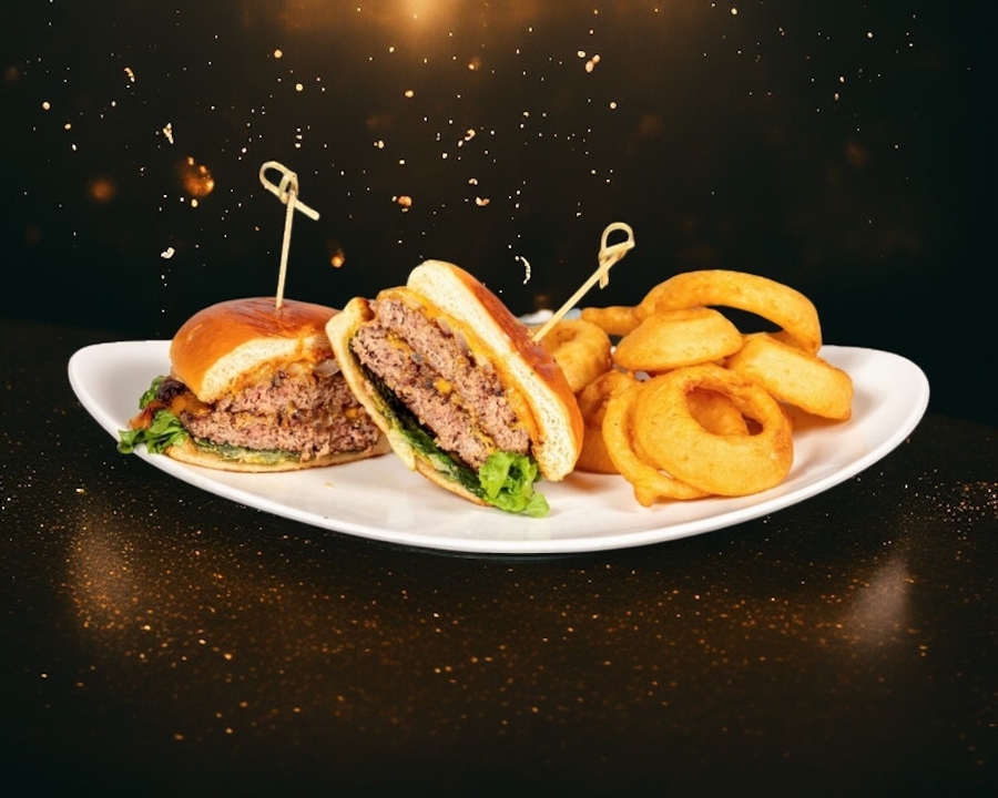 Double Smashed Wagyu Burger.