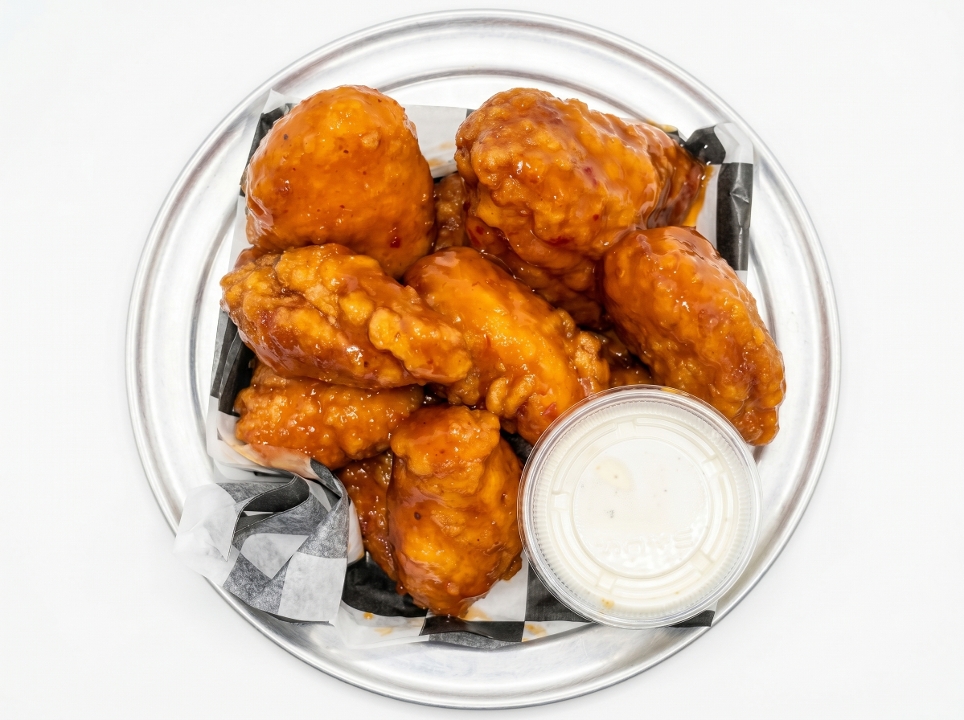 10 Boneless Wings.