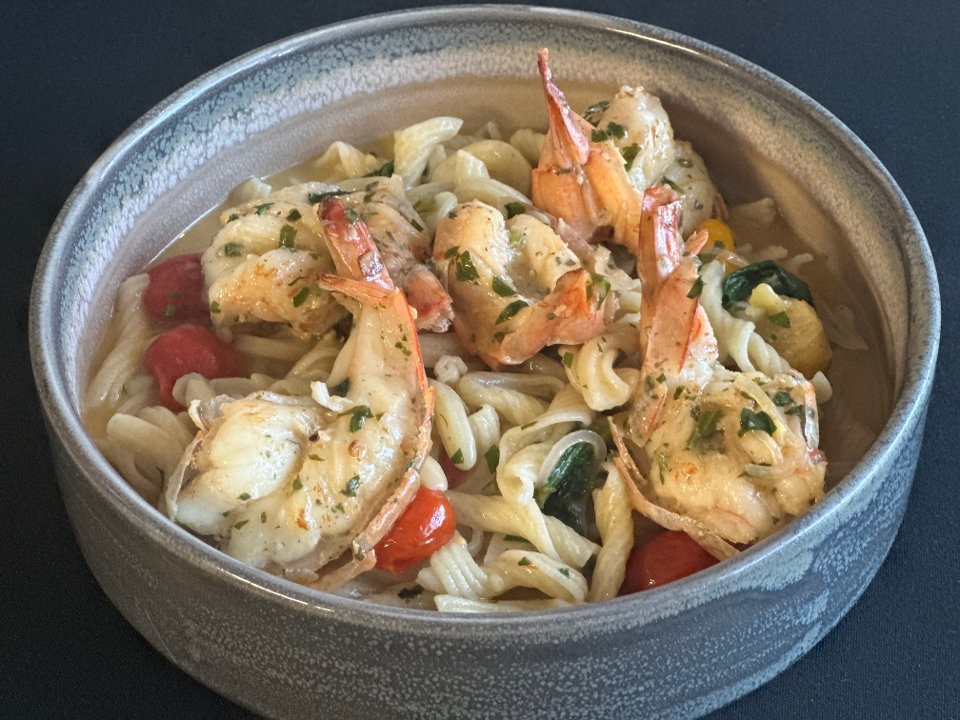 Shrimp Pasta.