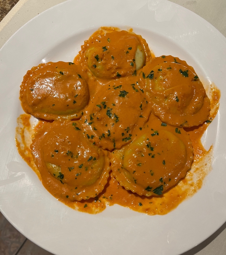 Spinach Ravioli.