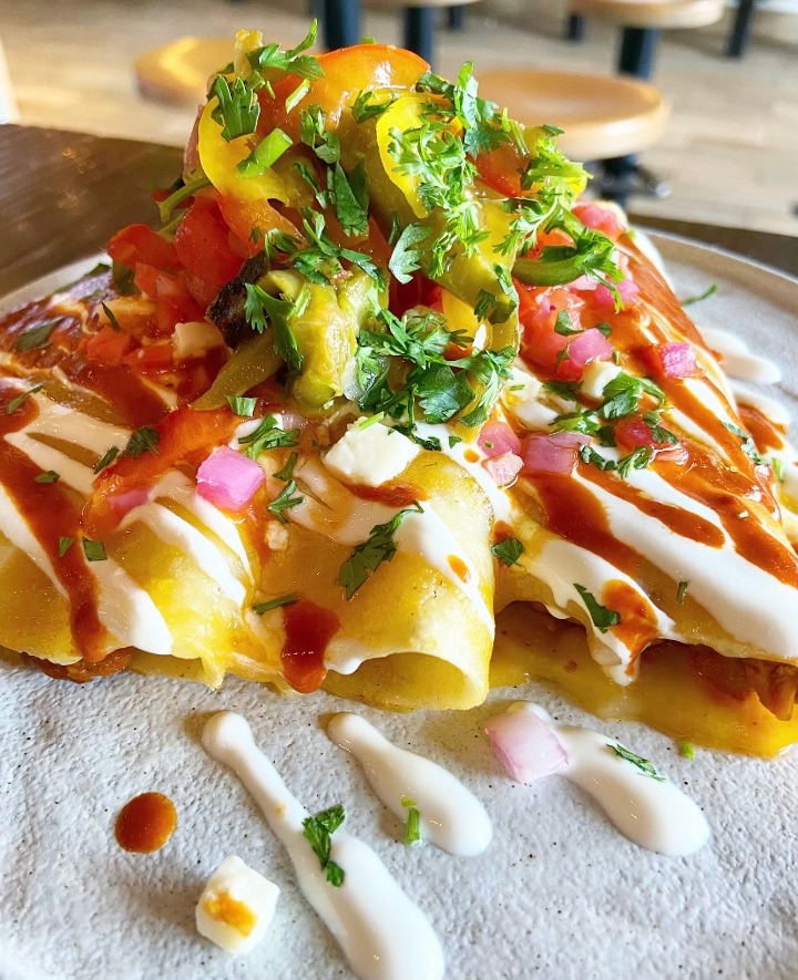 Poblano & Corn Quesedilla.