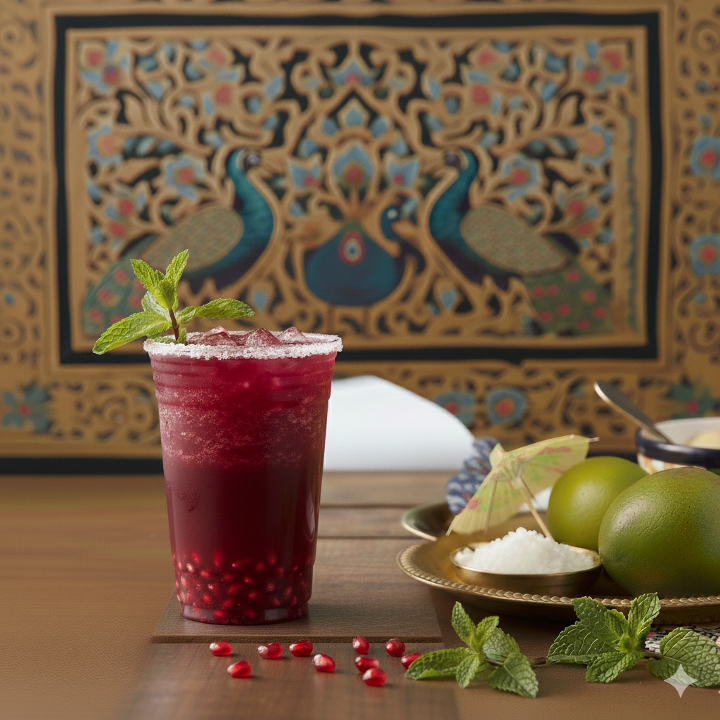 Fresh Pomegranate Juice.