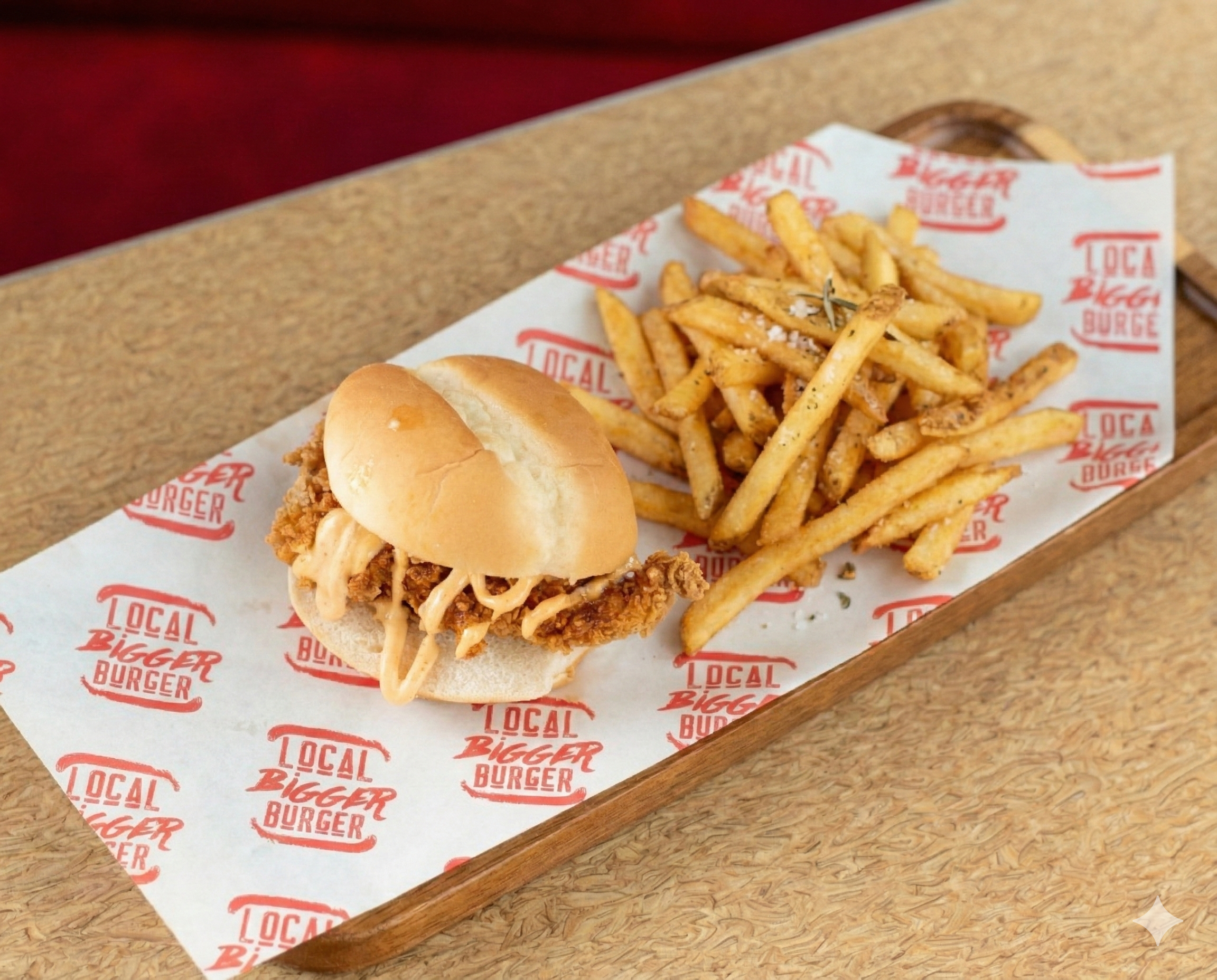 1 Slider with Fries.