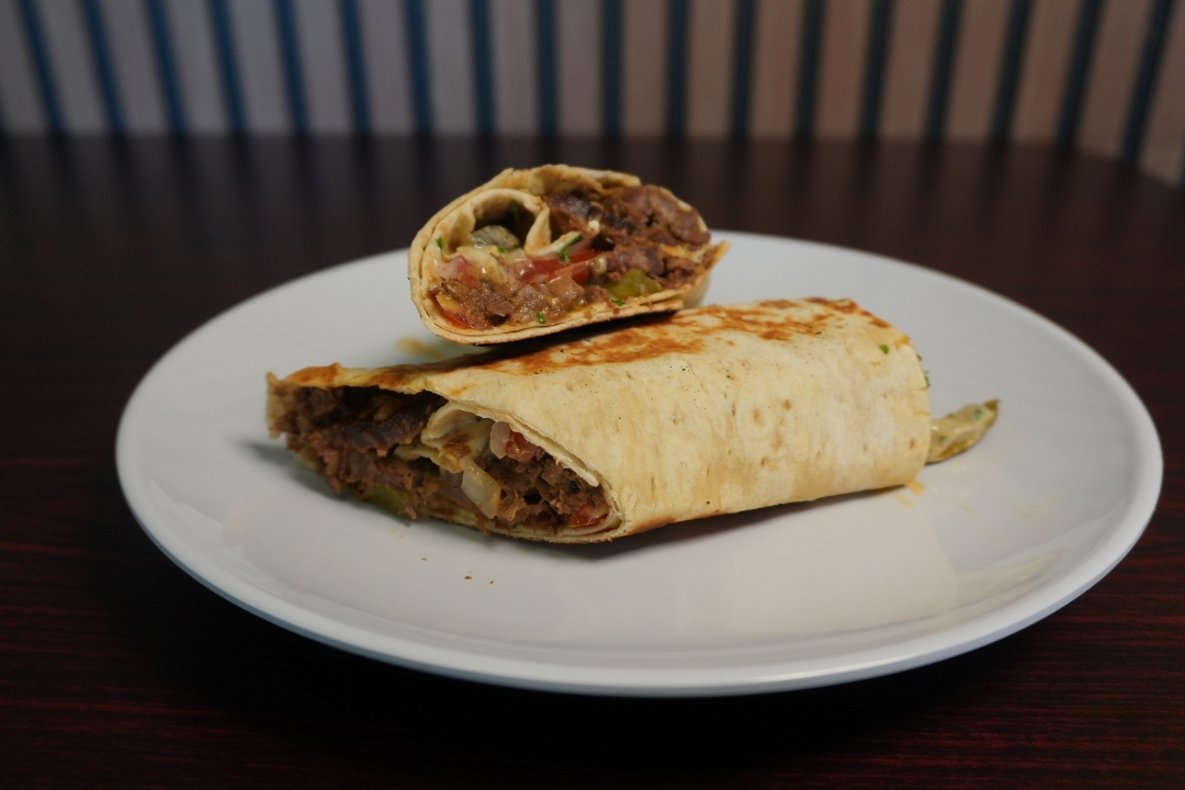 Beef Shawarma Wrap.