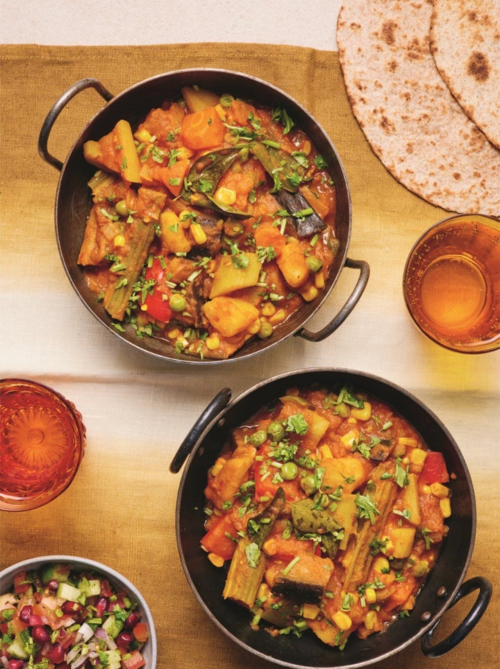 Karahi Gosh Curry - Veggie.