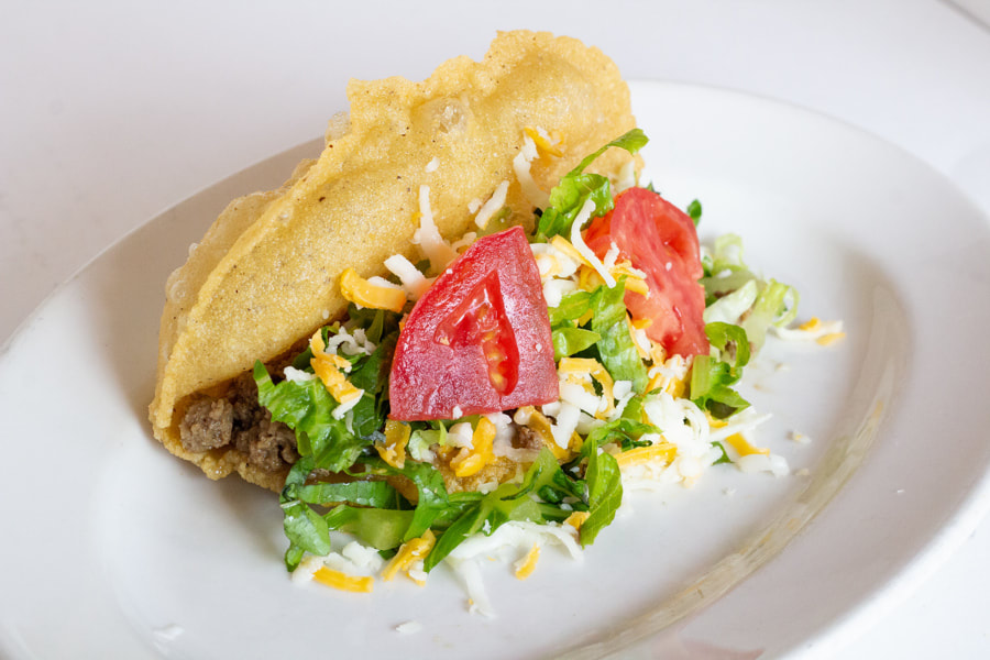 Single Puff Taco.