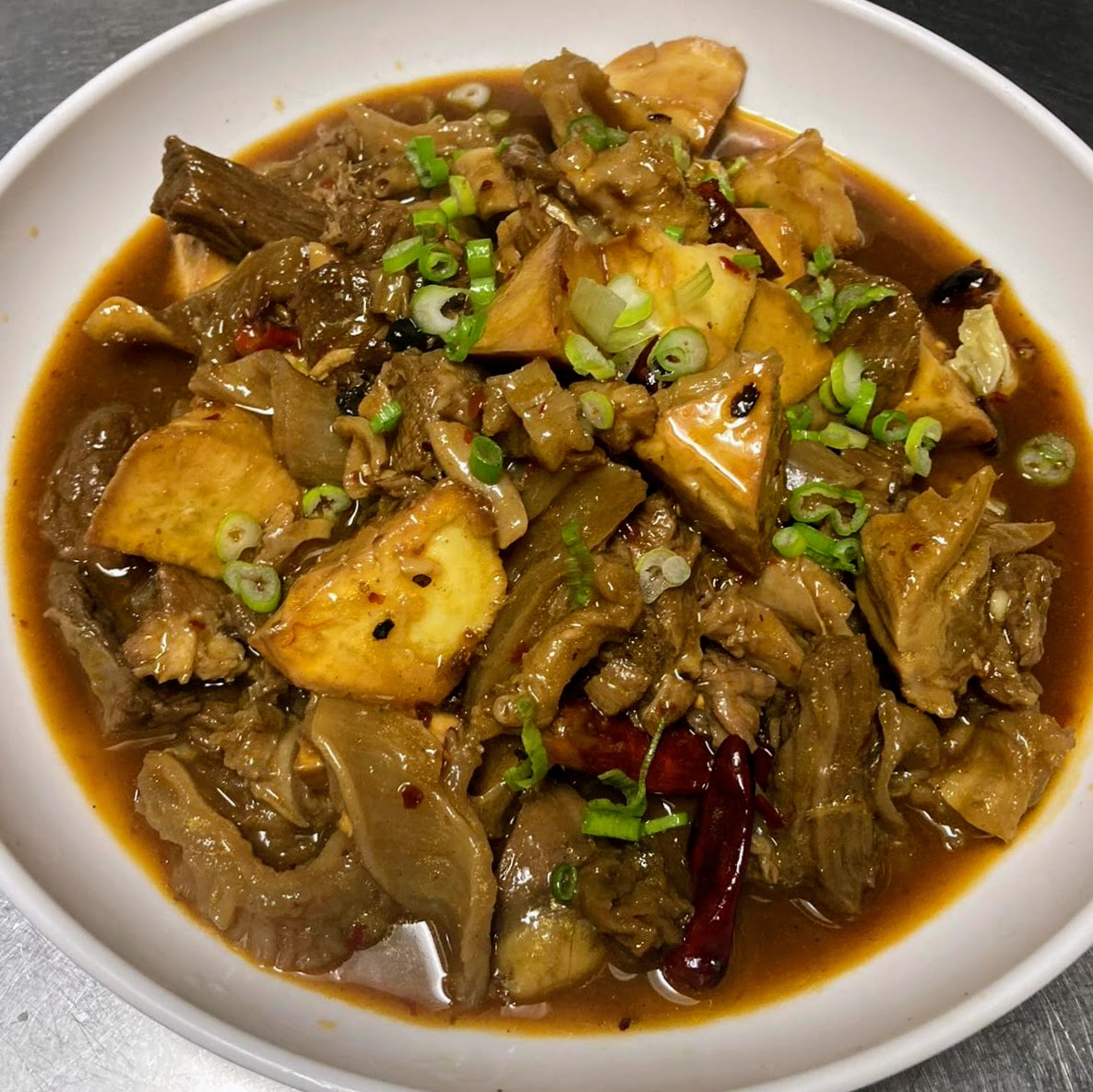 C4 麻辣牛腩/Spicy Sichuan Beef Brisket Stew🌶️.