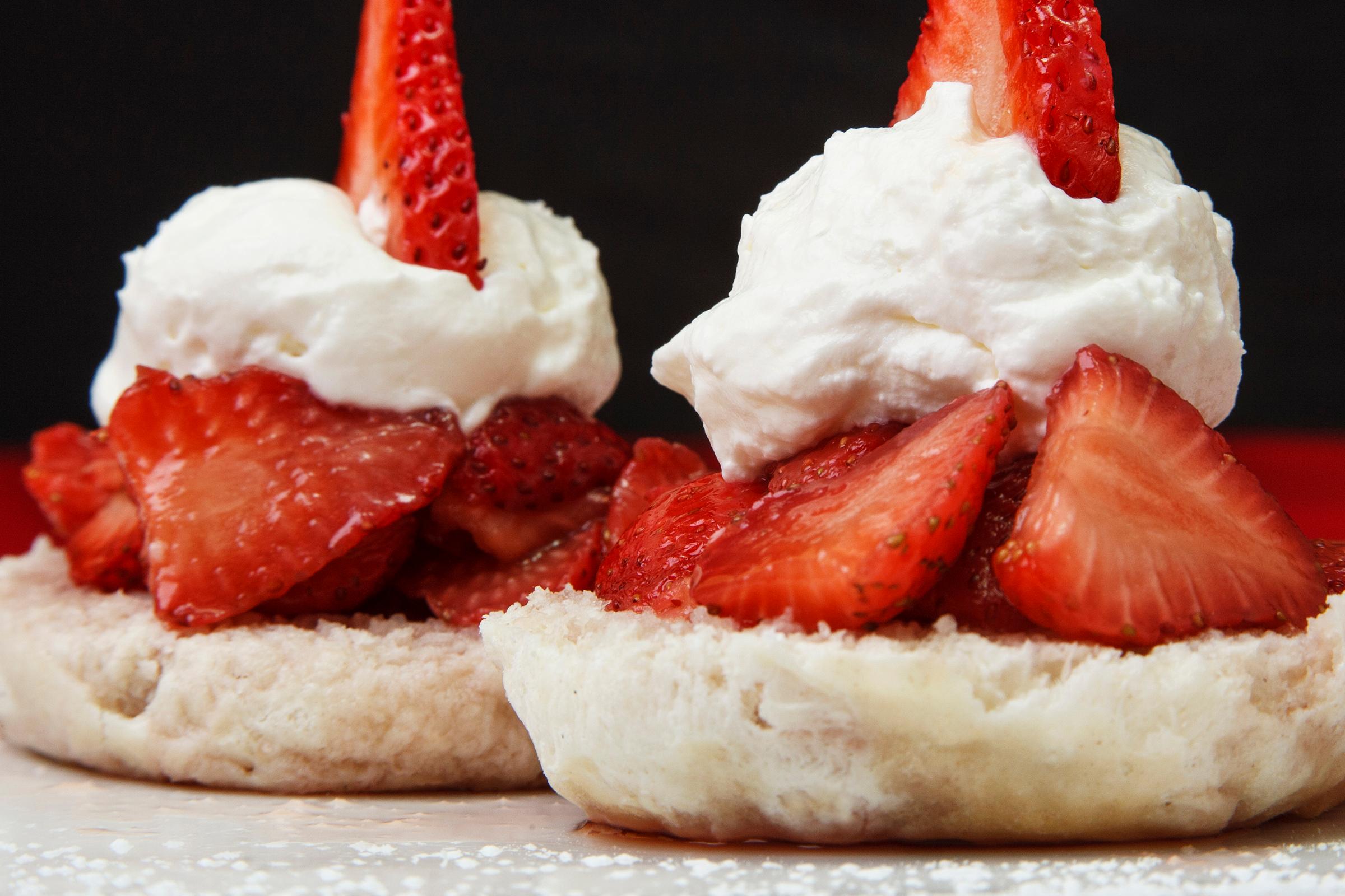 Strawberry Shortcake Sliders.