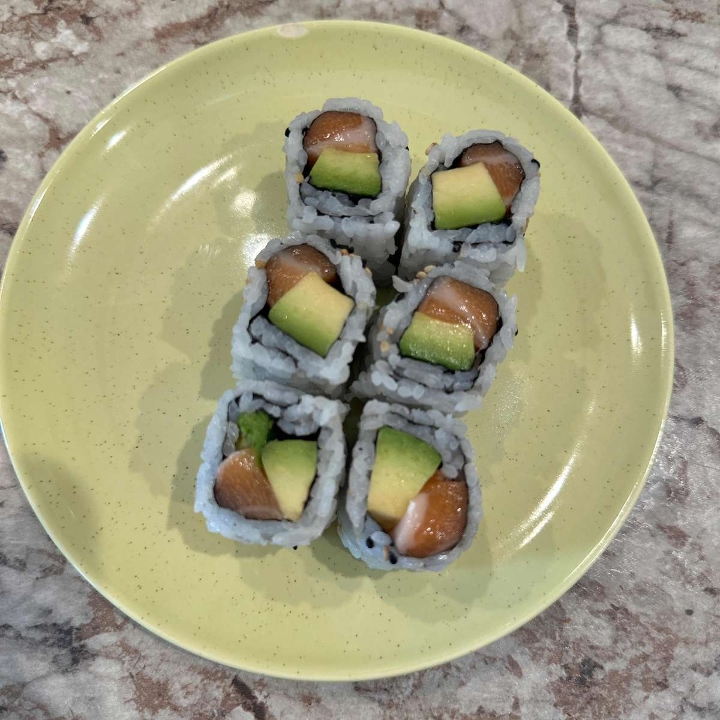 Salmon Avocado Roll.