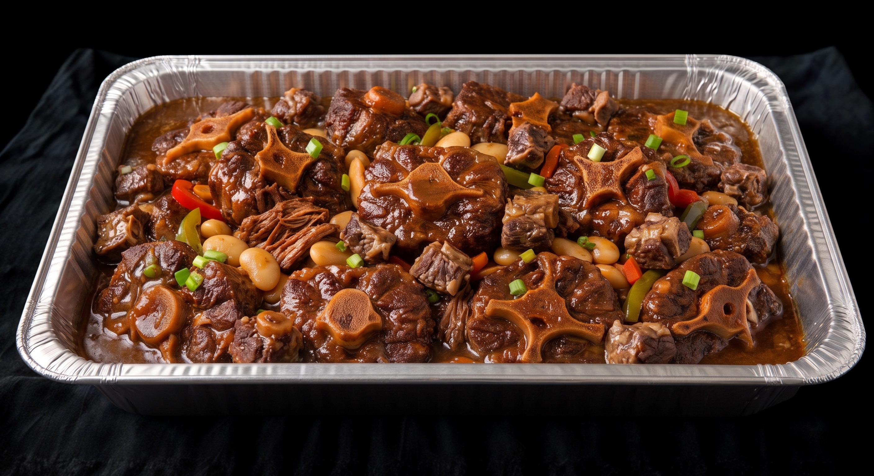 Brown Stew Oxtail.