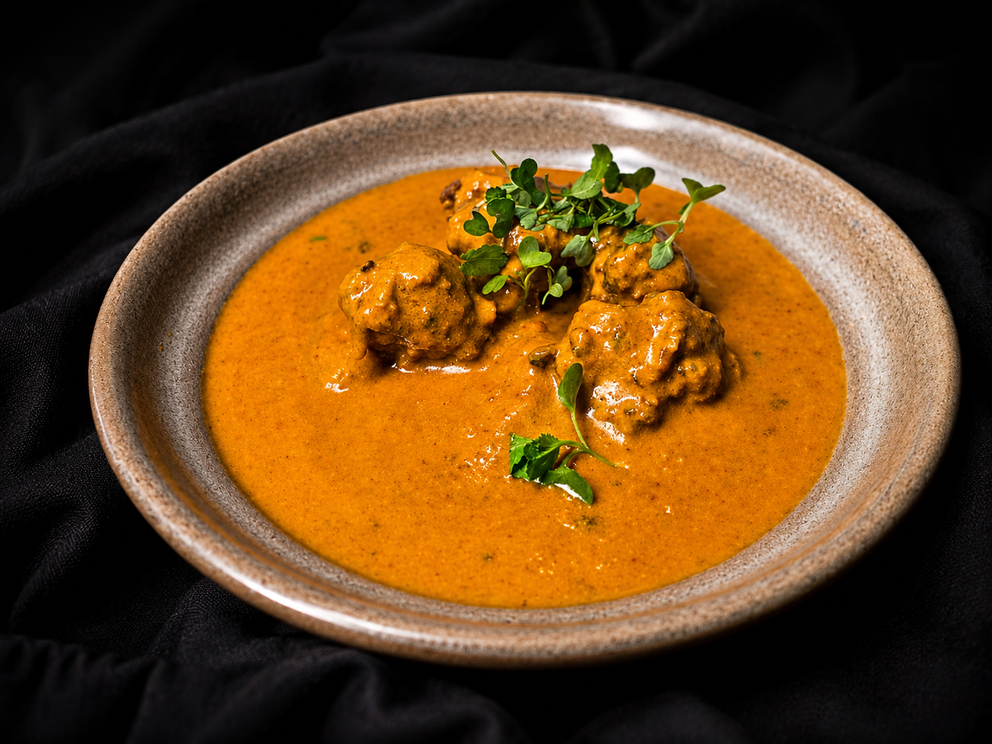Rasile Aloo-Pakode Curry.