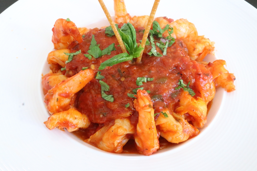 Shrimp Fra Diavolo.