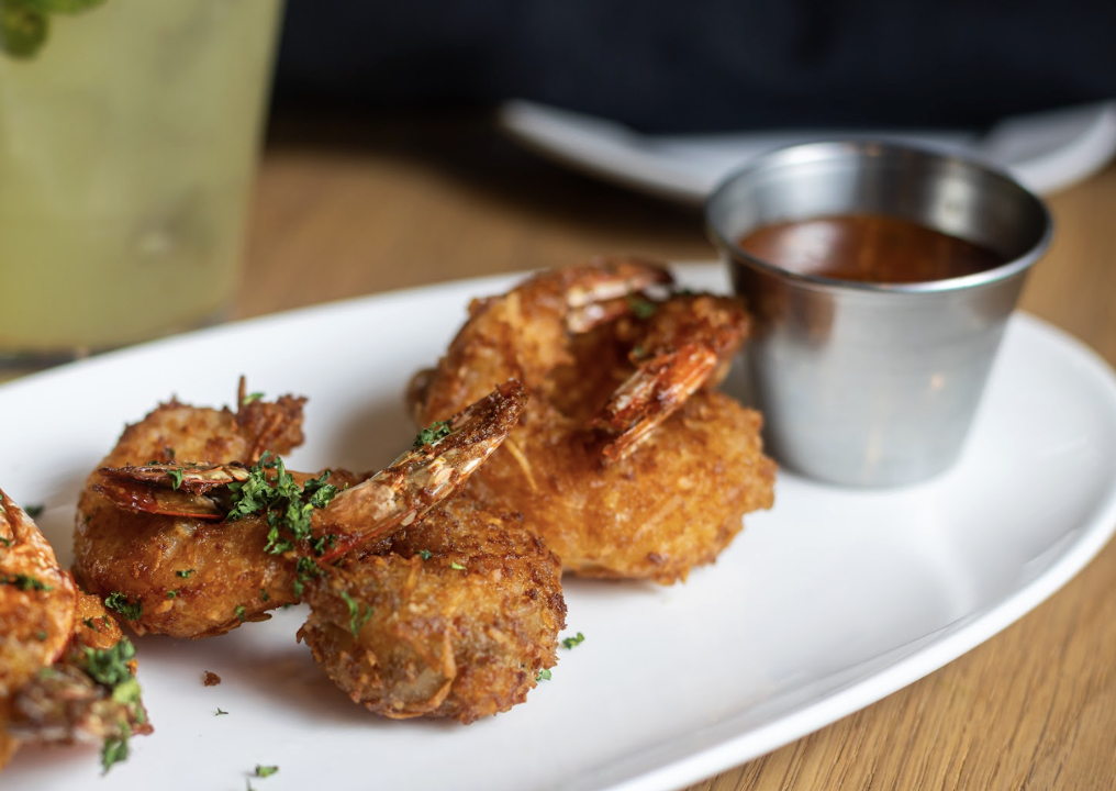 Coconut Breaded Shrimp.