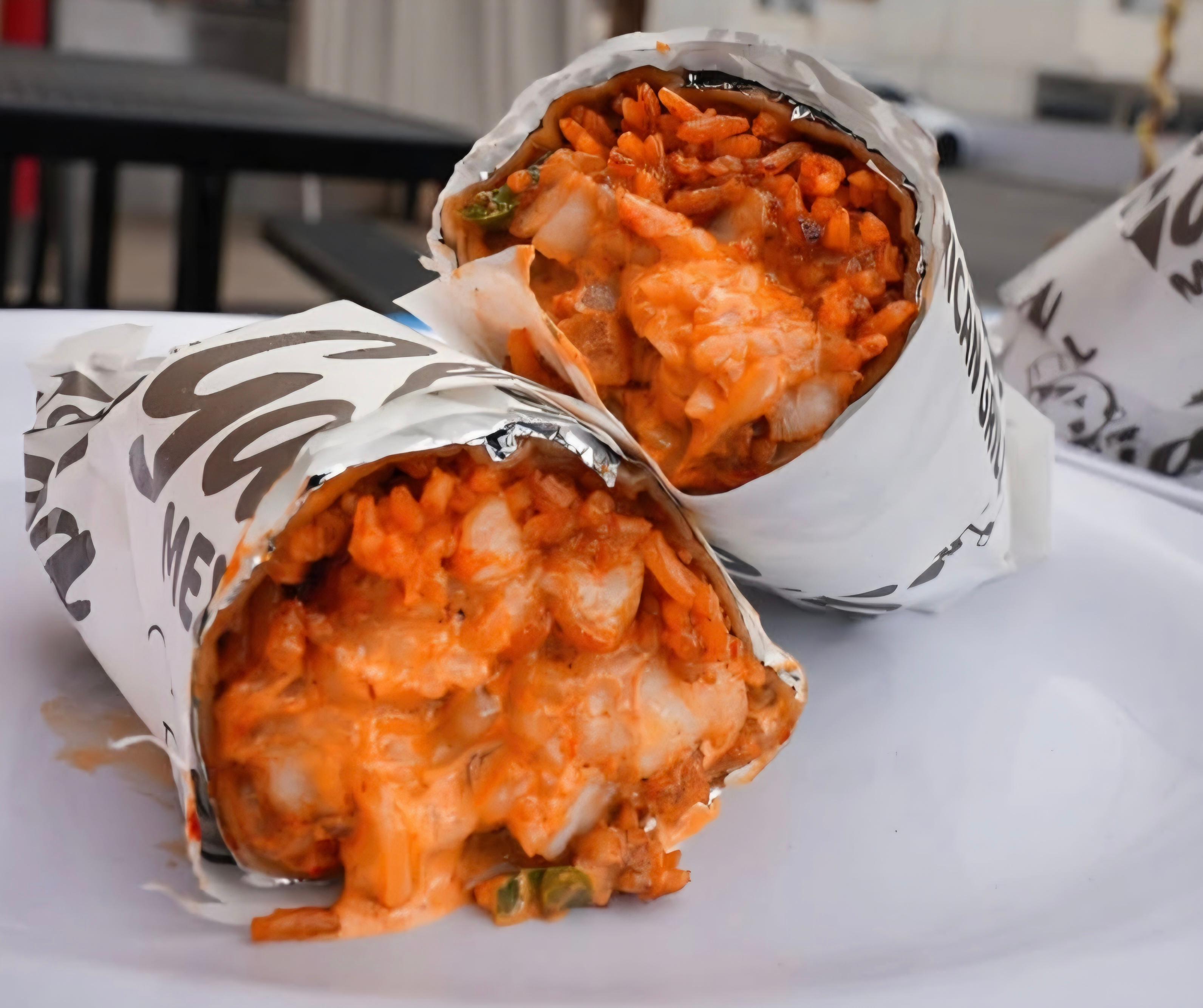 Shrimp Burrito.