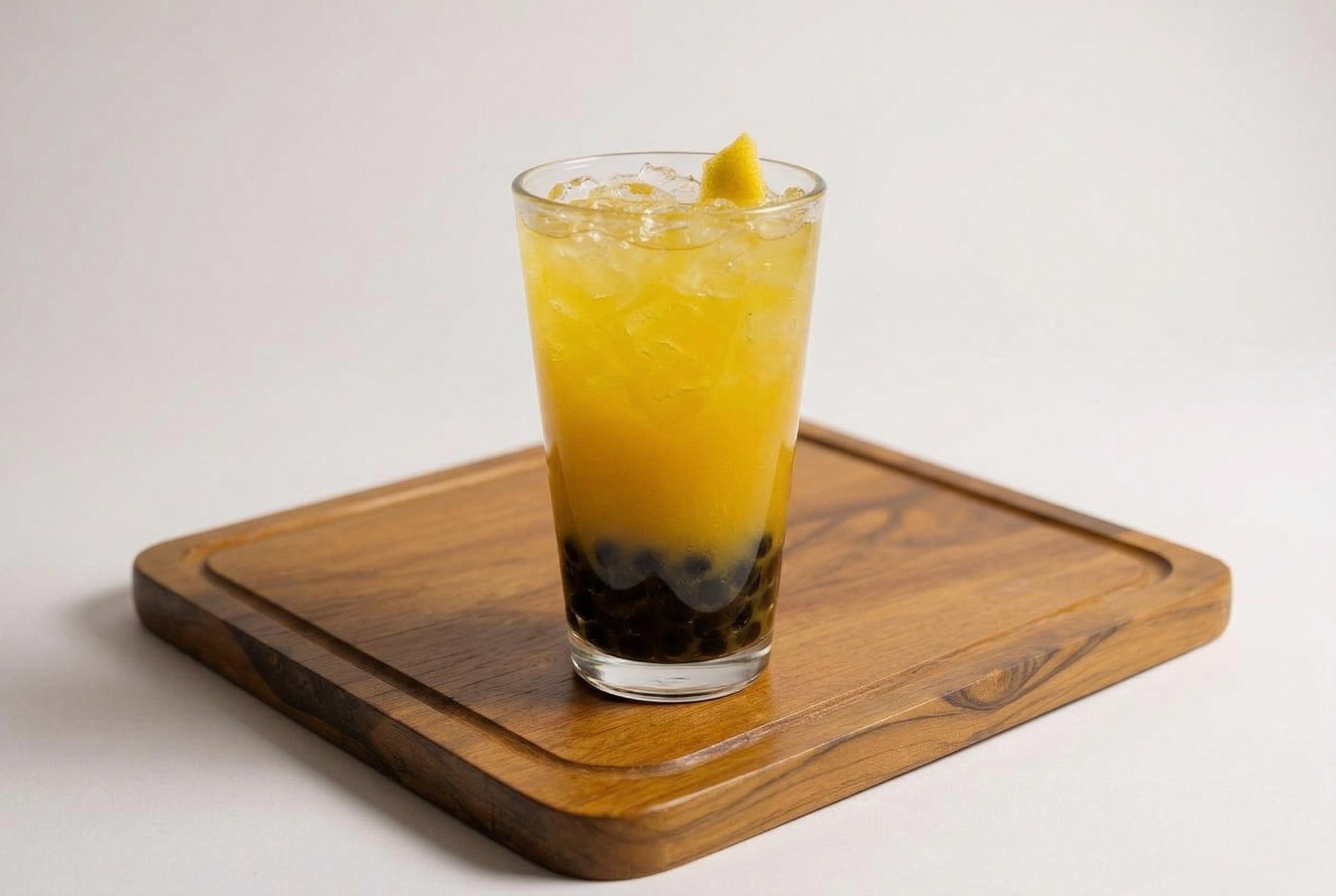 Mango Bubble Tea.