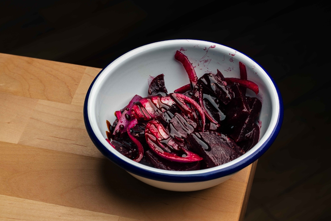 Marinated Beet Salad Side.