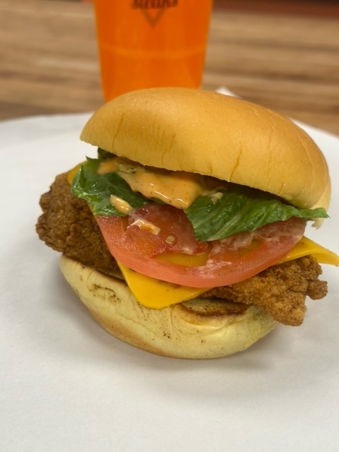 Spicy Chicken Sandwich.