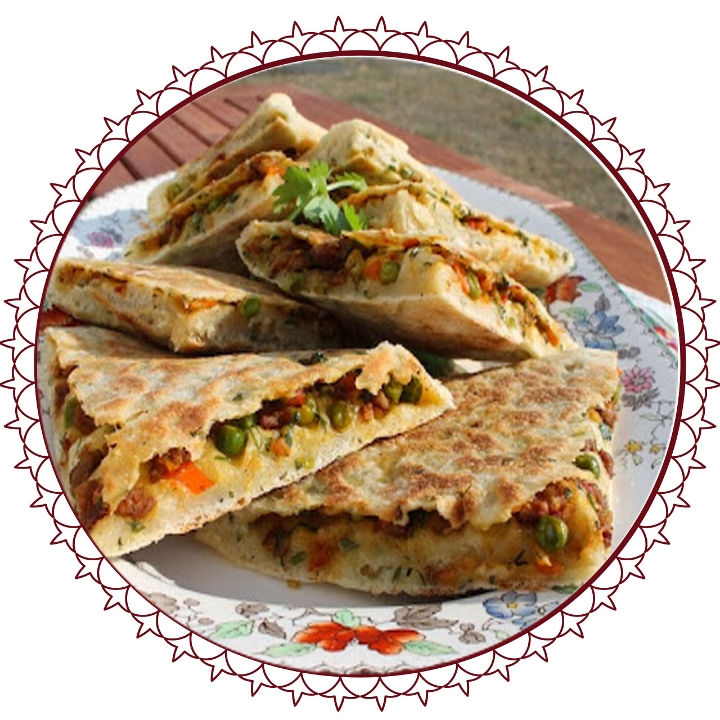 Lamb Keema Naan.