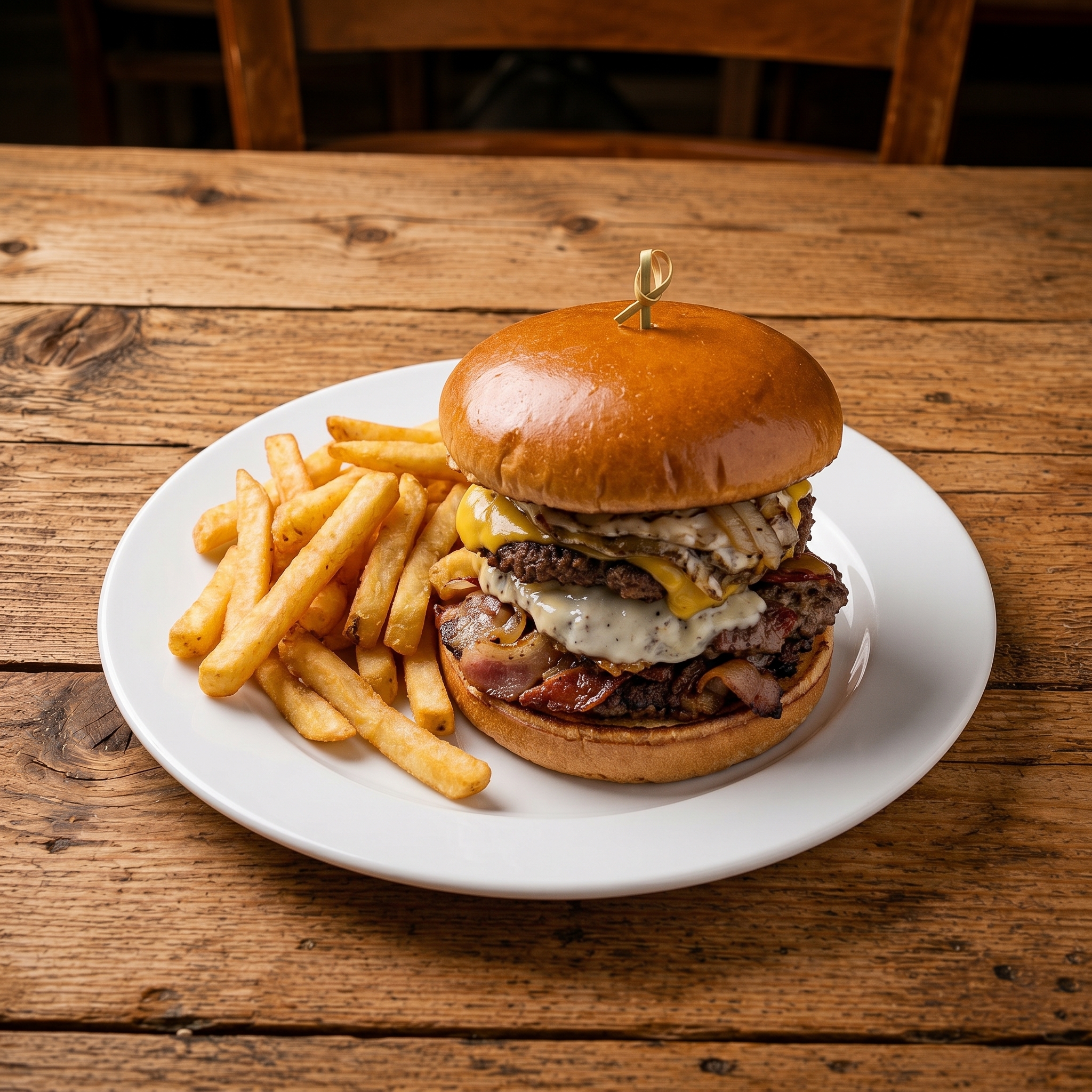 Hangover Burger.
