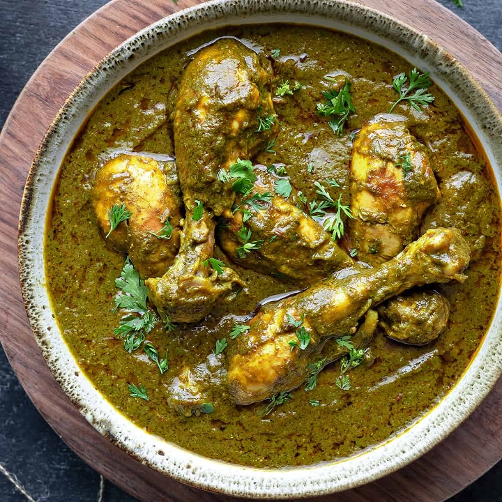 Saag Chicken.
