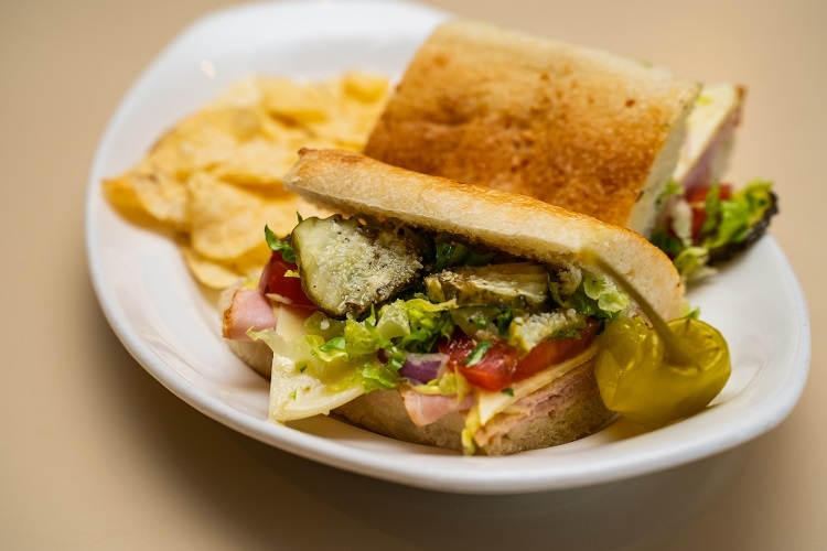 Ham And Cheese Sub.