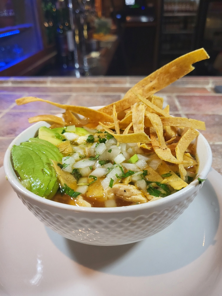 Sopa De Tortilla (Tortilla Soup).