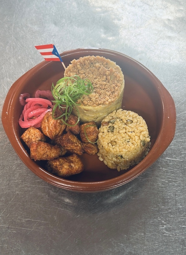 Fried Pork Mofongo.