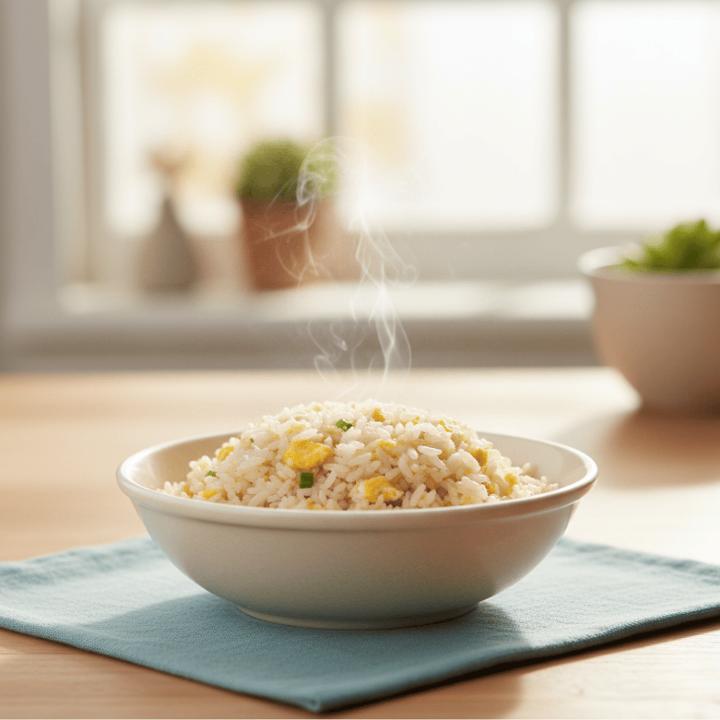 Plain Fried Rice.