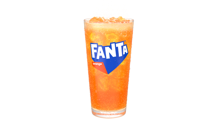 Fanta Orange, Fountain.