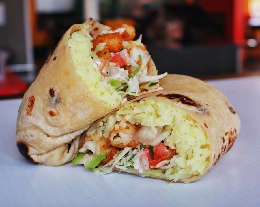 Shrimp Burrito.