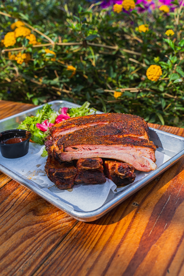 1/2 RACK PORK RIBS.