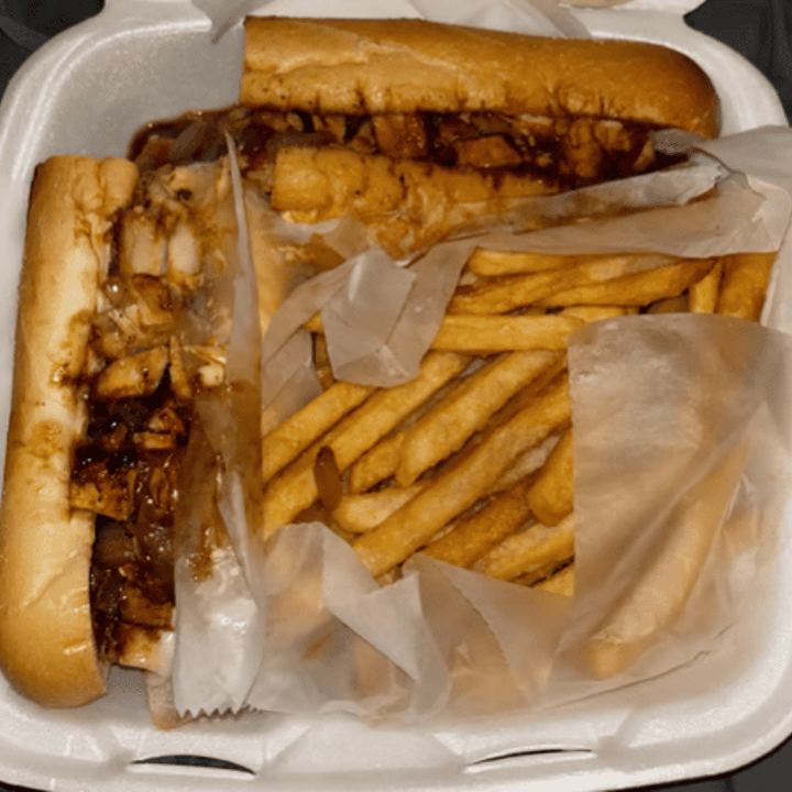 BBQ Chicken Cheesesteak.