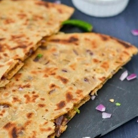 Onion Paratha.