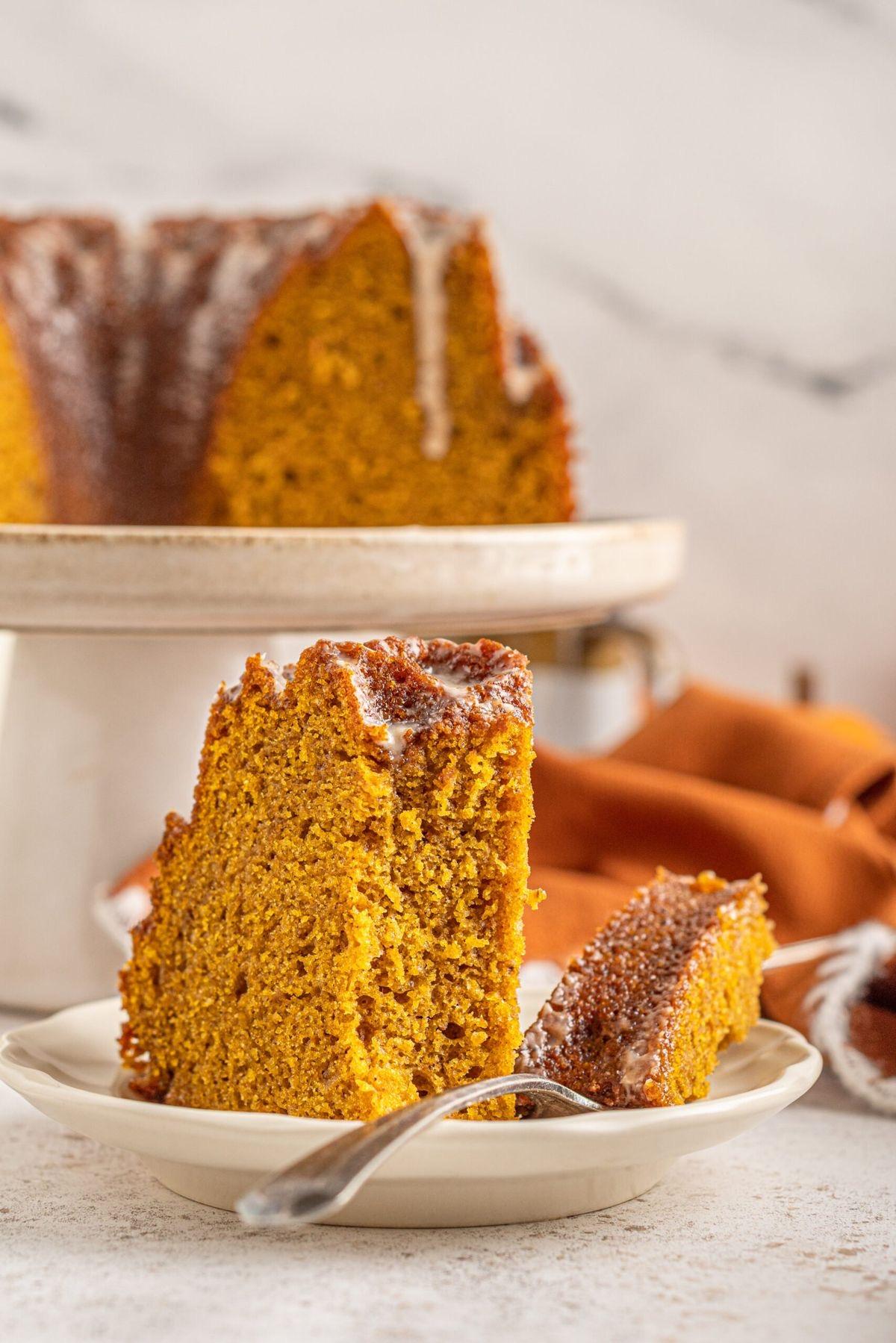 Pumpkin Bundt Cake.