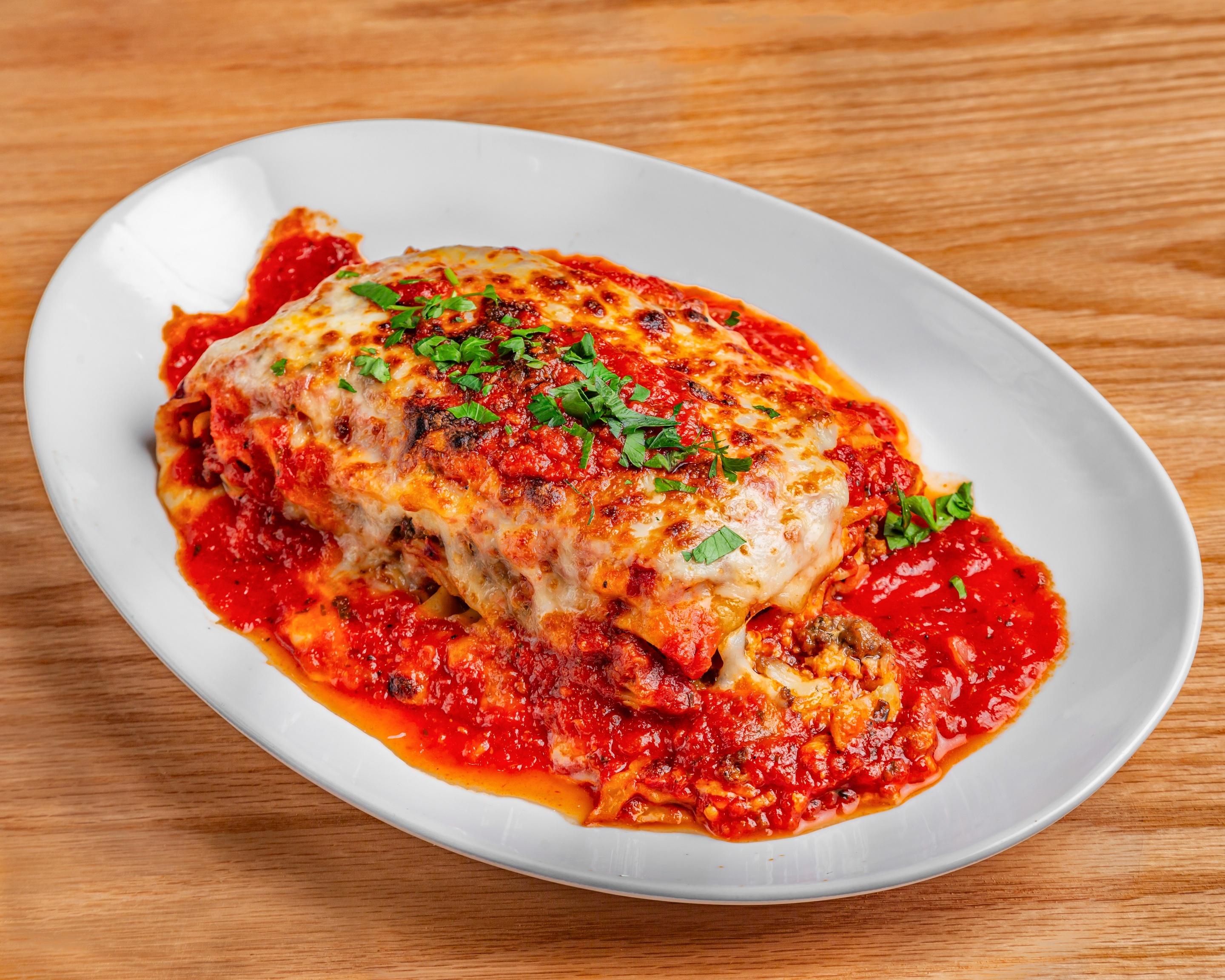Meat Lasagna.