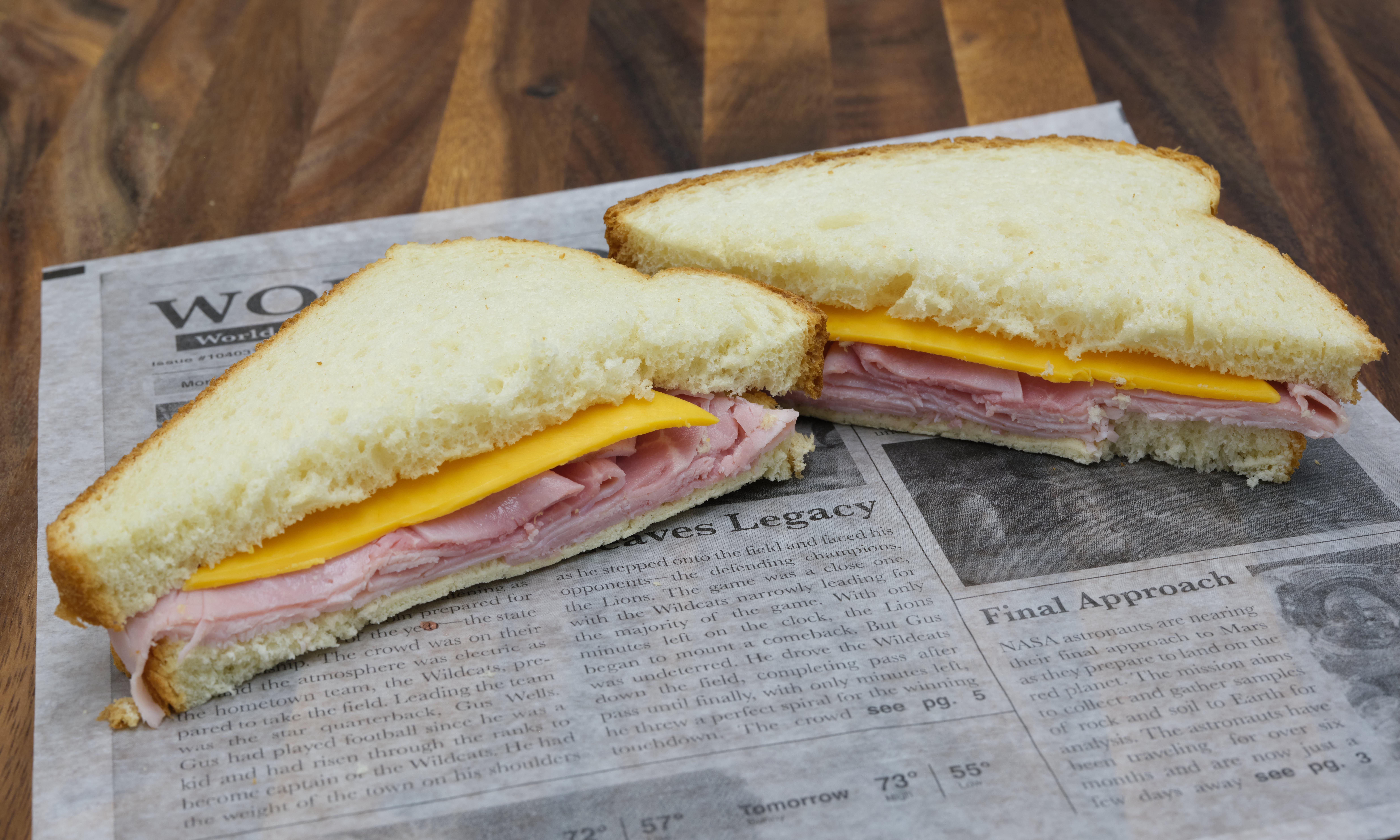 Kid's Ham & Cheese.